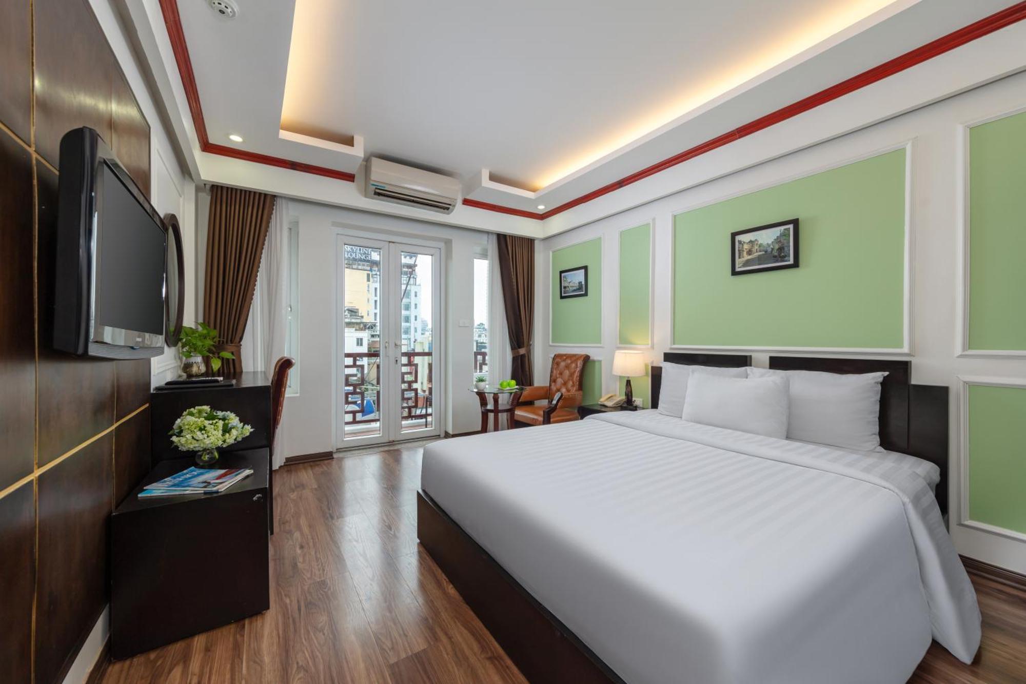 Viet Hotel & Travel Hanoi Bagian luar foto