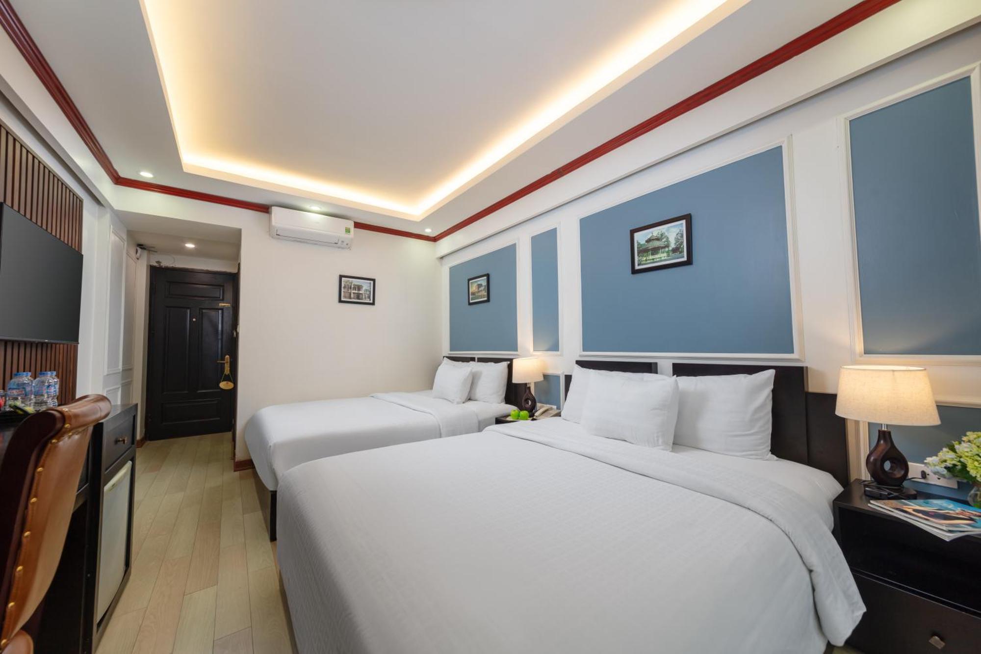 Viet Hotel & Travel Hanoi Bagian luar foto