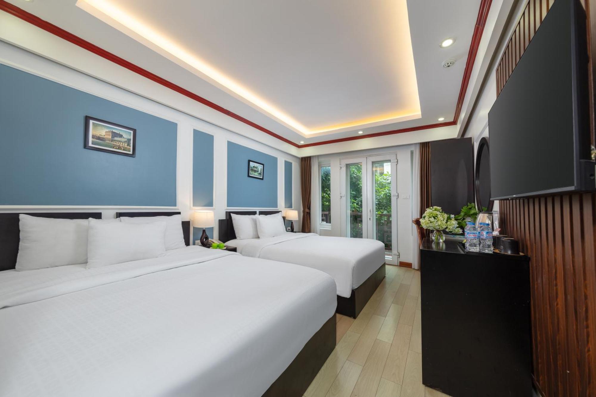 Viet Hotel & Travel Hanoi Bagian luar foto