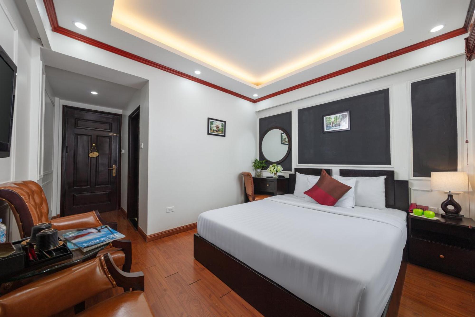 Viet Hotel & Travel Hanoi Bagian luar foto