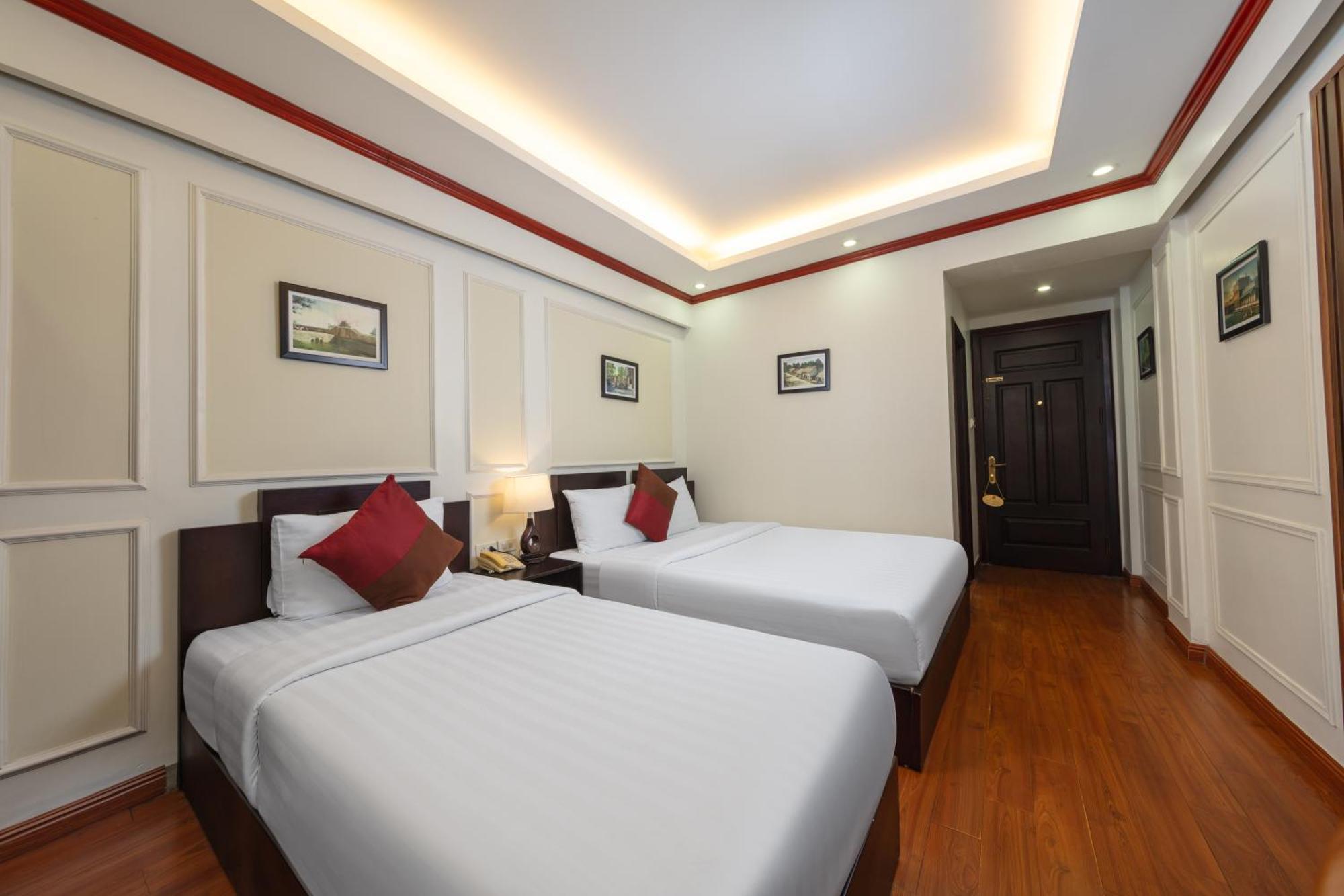 Viet Hotel & Travel Hanoi Bagian luar foto