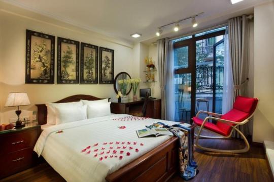 Viet Hotel & Travel Hanoi Bagian luar foto