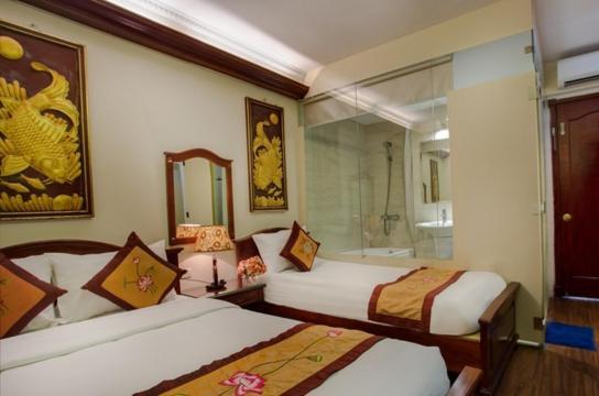 Viet Hotel & Travel Hanoi Bagian luar foto