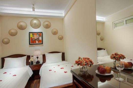 Viet Hotel & Travel Hanoi Bagian luar foto