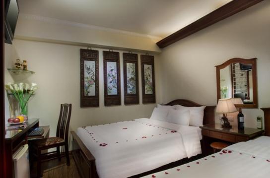 Viet Hotel & Travel Hanoi Bagian luar foto